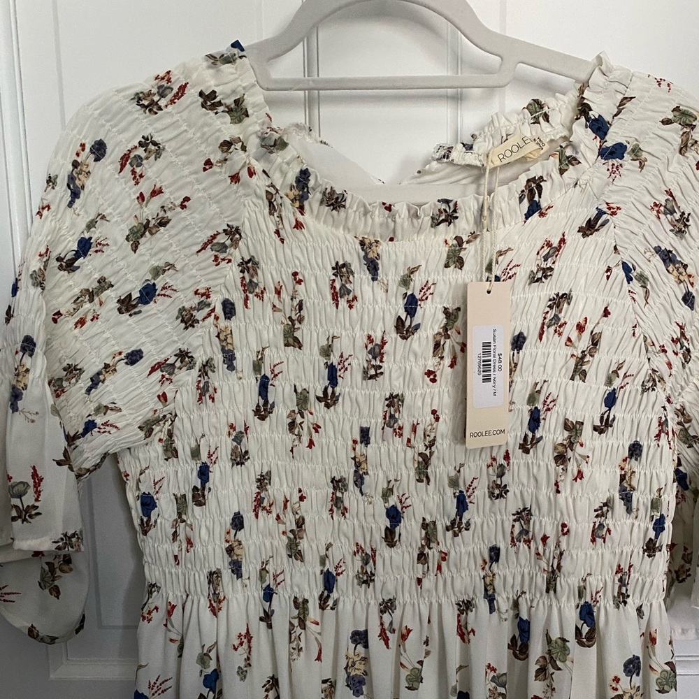Roolee Smocked MIDI Dress